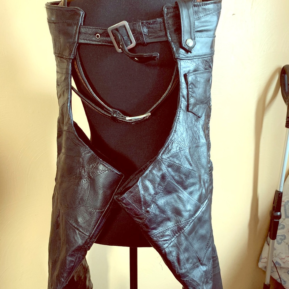 Men’s leather chaps